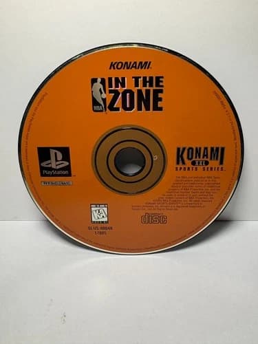 nba in the zone Playstation 1 PS1 Working Disk only (untracked)