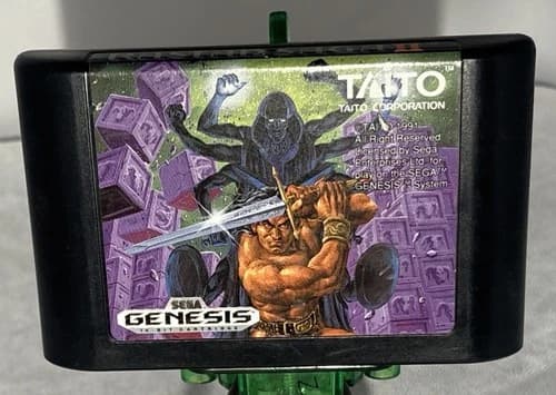 Rastan Saga 2 | Sega Genesis, 1990 | Game Cartridge | MINT!