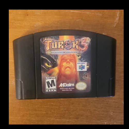 Acclaim Turok 3 Shadow of Oblivion Nintendo 64 N64 NTSC-U/C M Mature