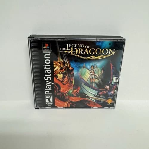 The Legend of Dragoon - PlayStation 1 PS1 Black Label - Complete CIB