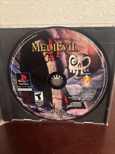 Sony PlayStation 1 PS1 Disc Only MediEvil II 2