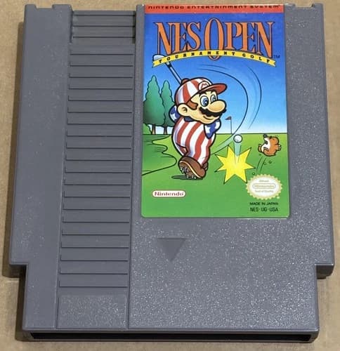 Nintendo NES NES Open Tournament Golf (Cleaned, Tested & Working)