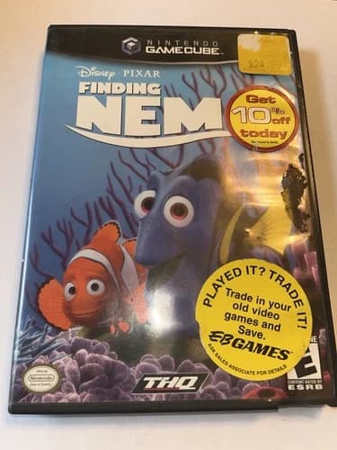 Finding Nemo - Nintendo Gamecube Pristine Tested Authentic