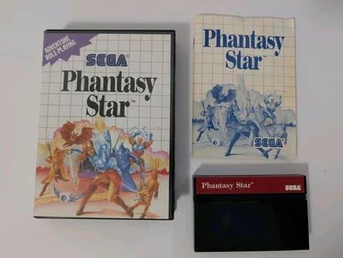 Phantasy Star for Sega Master System Complete