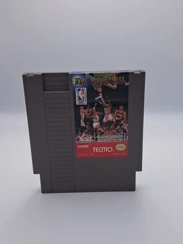 Tecmo NBA Basketball For Nintendo Entertainment System NES Cartridge Only
