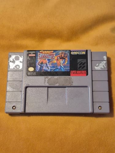 Saturday Night Slam Masters (Super Nintendo SNES, 1992) Cartridge Only