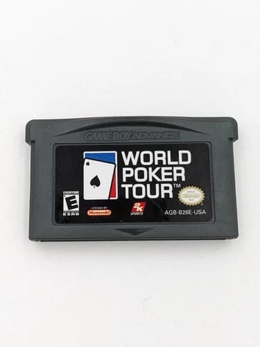 World Poker Tour Nintendo Gameboy Advance Gba - Cartridge Only Tested
