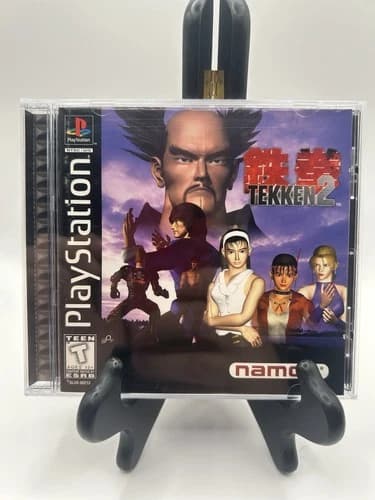 Tekken 2 Sony PlayStation 1 PS1 Complete Tested Namco 1996 Refurbished