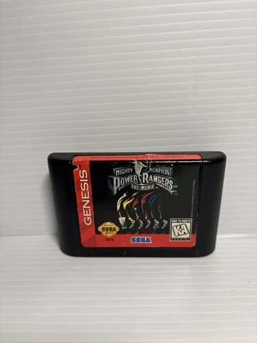 Mighty Morphin Power Rangers: The Movie (Sega Genesis, 1995) Cart Only