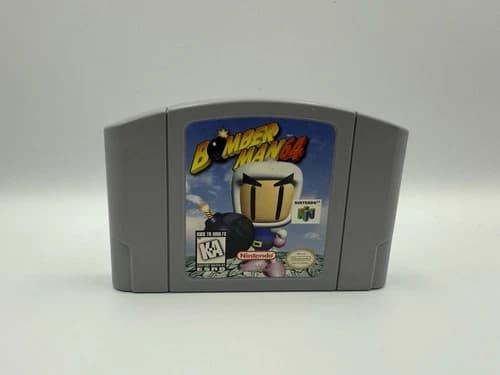 Bomberman (Nintendo 64, 1998) N64 Authentic Cartridge Only Tested Working