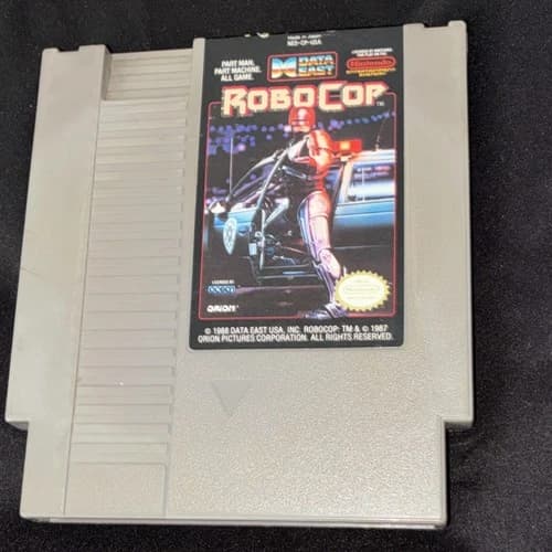 Data East RoboCop Nintendo NES Action Game 1988 NTSC