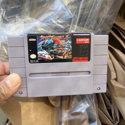 Street Fighter II (SNES, Super Nintendo Entertainment System, Cartridge Only)