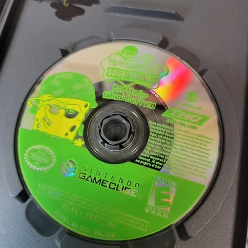 SpongeBob SquarePants The Battle for Bikini Bottom GameCube 2004 Loose Disc Only