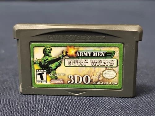 Army Men: Turf Wars (Nintendo Game Boy Advance, 2002) Cartridge Only RARE 🔥🔥