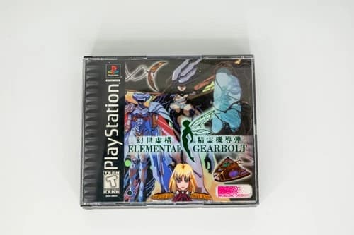 Elemental Gearbolt - PS1 - Working Designs - Complete in Box - Tested/Working