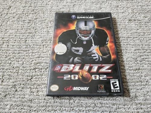 NFL Blitz 20-02 (Nintendo GameCube, 2002) CIB Complete Tested Works Authentic