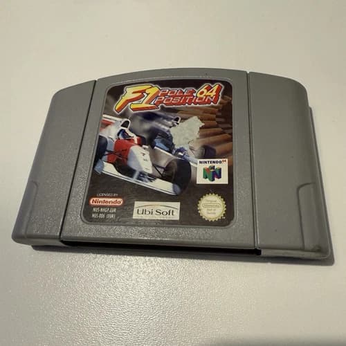 Nintendo 64 N64 Game F1 Pole Position