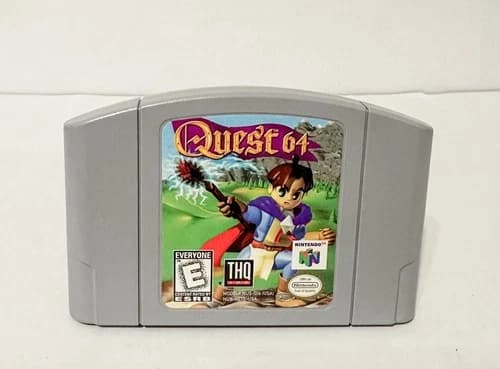 Quest 64 N64 Nintendo 64 Authentic Original Game Cartridge Only Tested Working