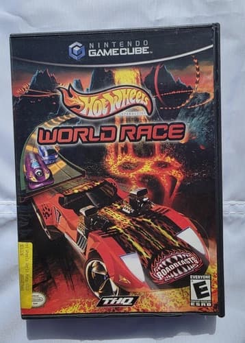 Nintendo Hot Wheels World Race Racing THQ GameCube NTSC-U/C 2003