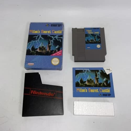 Milon's Secret Castle (Nintendo Entertainment System, 1988) - Authentic - Tested