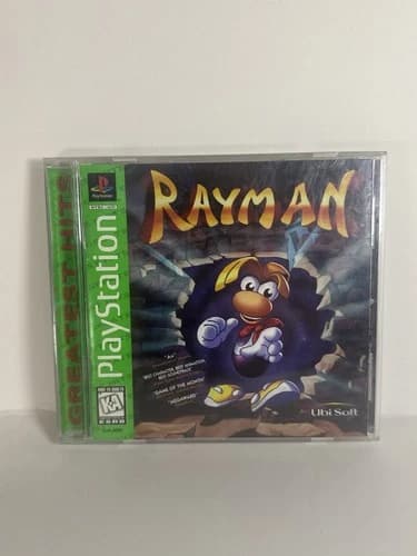 Rayman Sony PlayStation 1 PS1 Greatest Hits CIB Tested Works Video Game COMPLETE