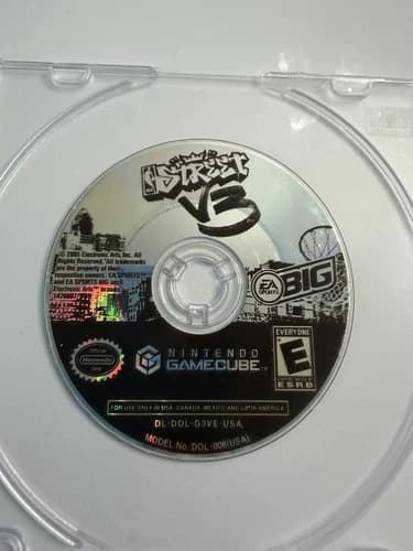 NBA Street Volume 3 (Nintendo Gamecube) - Disc Only. Resurfaced. Tested