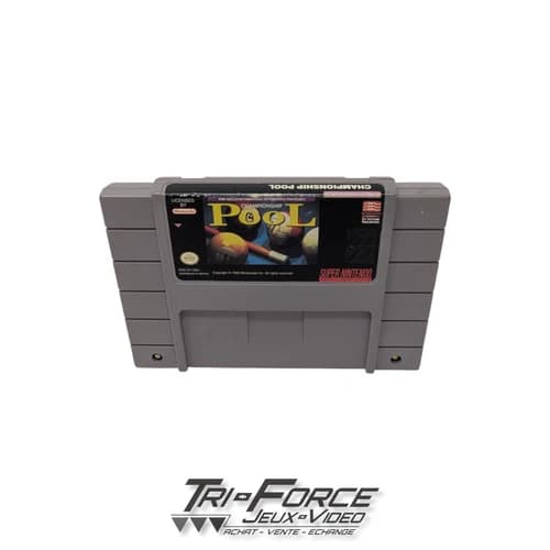 Championship Pool Super Nintendo SNES Authentic Cart, Tested ! Free Shipping