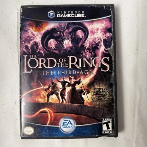 Lord Of The Rings: The Third Age (Nintendo GameCube, 2004) Complete CIB Tested