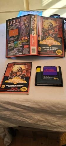 Buck Rogers: Countdown to Doomsday (Sega Genesis, 1991) Complete CIB w/ Manual