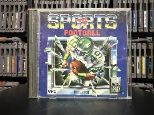 TV Sports Football (TurboGrafx-16, 1990) CIB