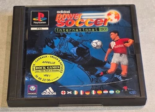 ADIDAS POWER SOCCER INTERNATIONAL 97 SONY PS1 PLAYSTATION 1
