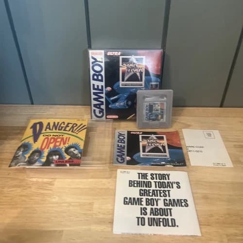 Star Trek: 25th Anniversary Nintendo GameBoy Complete In Box CIB Great Shape GB