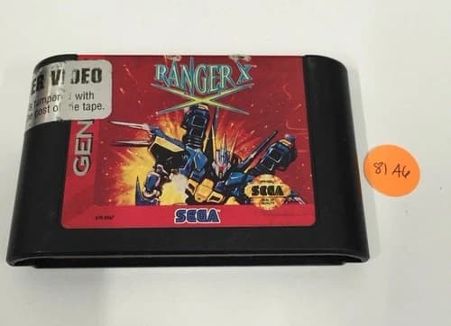 Ranger X (Sega Genesis, 1993) Tested Authentic 81A6
