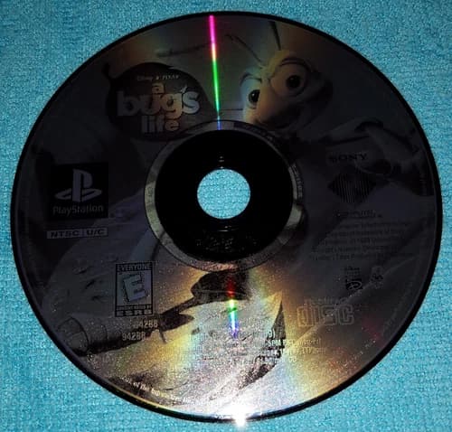 A BUG'S LIFE PlayStation 1 PS1 PSX Color Video Game DISC ONLY