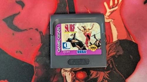 Sega Surf Ninjas Game Gear 1993 Cartridge Only Tested Working Authentic