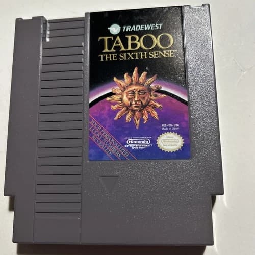 Taboo: The Sixth Sense (Nintendo Entertainment System, 1989) tested