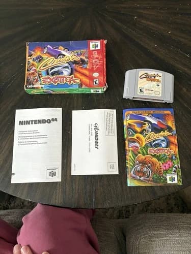 Nintendo 64 N64 Game Cruis’n Exotica CIB Complete In Box