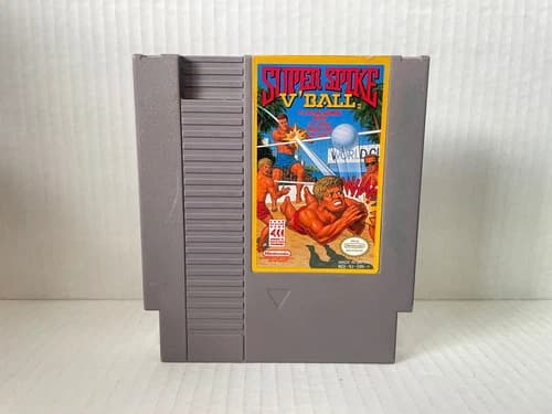 Super Spike V'Ball (Nintendo Entertainment System, 1990) NES Tested Working