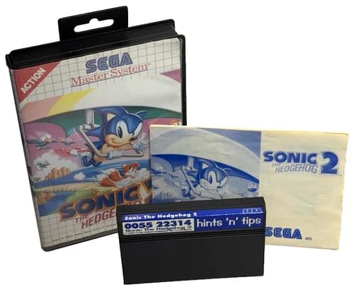 Sonic The Hedgehog 2 Sega Master System *Complete* #2
