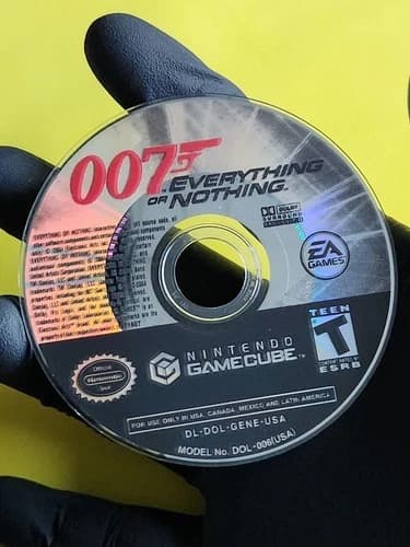 James Bond 007: Everything or Nothing, GameCube, Disc Only, Tested