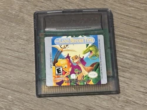 The Land Before Time Nintendo Game Boy Color Tested Authentic