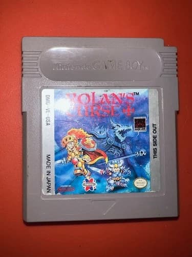 Rolan's Curse for Nintendo Game Boy! Authentic US version, works