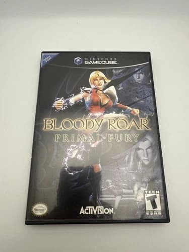Bloody Roar: Primal Fury Nintendo GameCube 2002 Tested Working Authentic