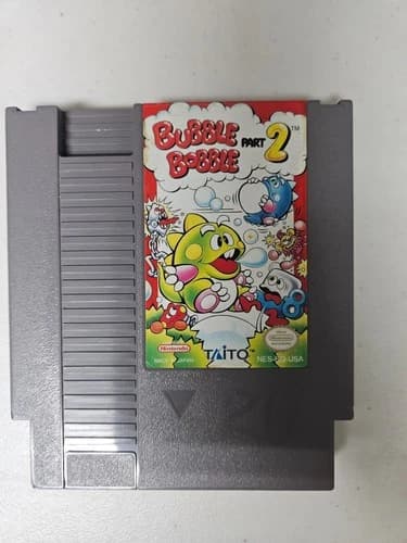 Bubble Bobble Part 2 Nintendo NES Video Game Pak Cartridge Only
