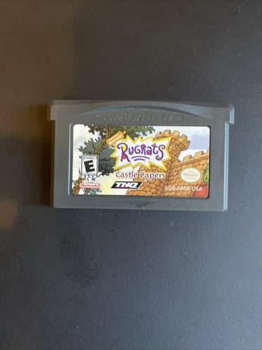 GBA Rugrats Castle Capers Nintendo Game Boy Advance Cartridge Only! TESTED!!!