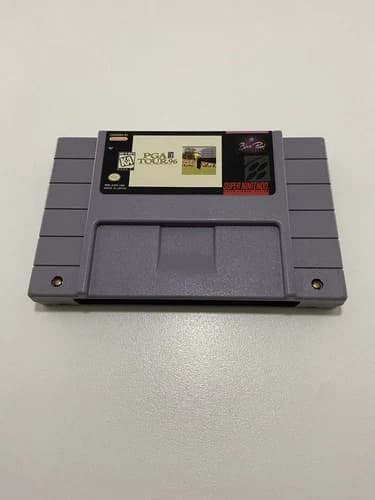 PGA Tour 96 Super Nintendo SNES 1996 Authentic Game Only Tested Working