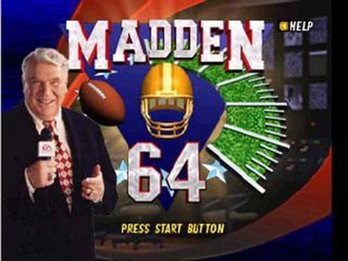 Madden 64 - Nintendo N64 Football Game