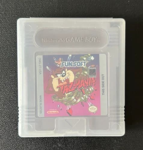 Taz-Mania Nintendo Gameboy 1992 Sunsoft Cartridge Authentic Tested And Working