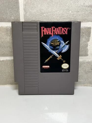 Final Fantasy Nintendo NES Authentic Tested And Working Cartridge Only