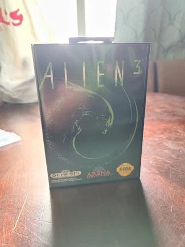 Alien 3 - Sega Genesis - Arena 1993 - CIB Complete in Box with Game and Manual
